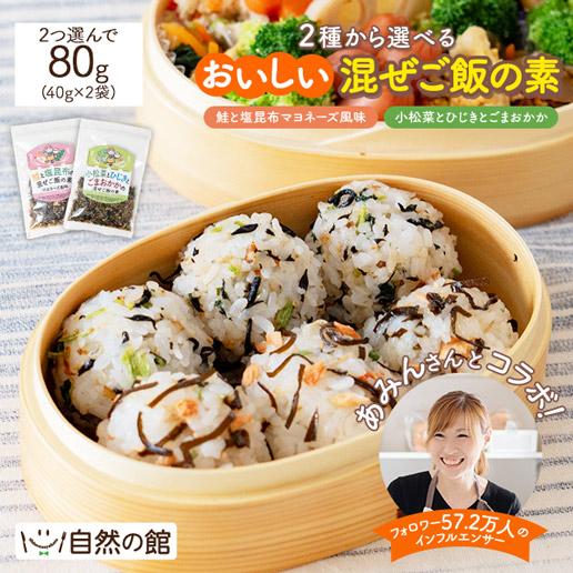 2種から選べる混ぜご飯の素 40g×2袋